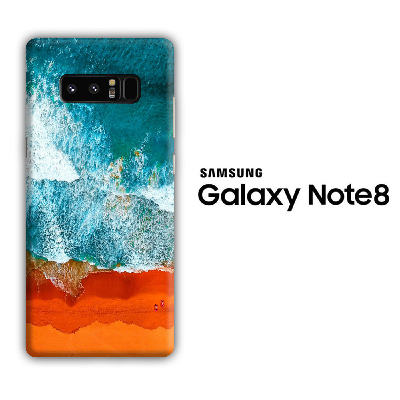 Colour Beach Rainbow Samsung Galaxy Note 8 3D Case - cleverny