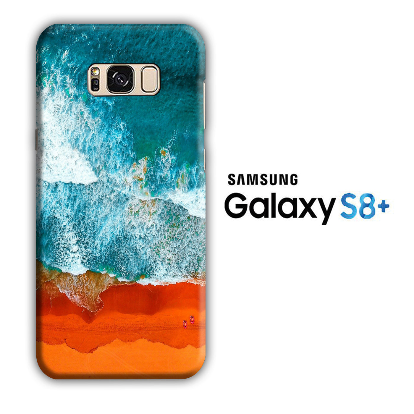 Colour Beach Rainbow Samsung Galaxy S8 Plus 3D Case - cleverny