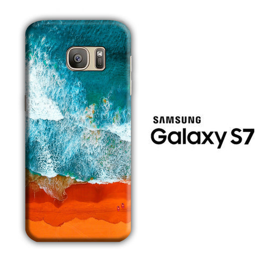 Colour Beach Rainbow Samsung Galaxy S7 3D Case - cleverny