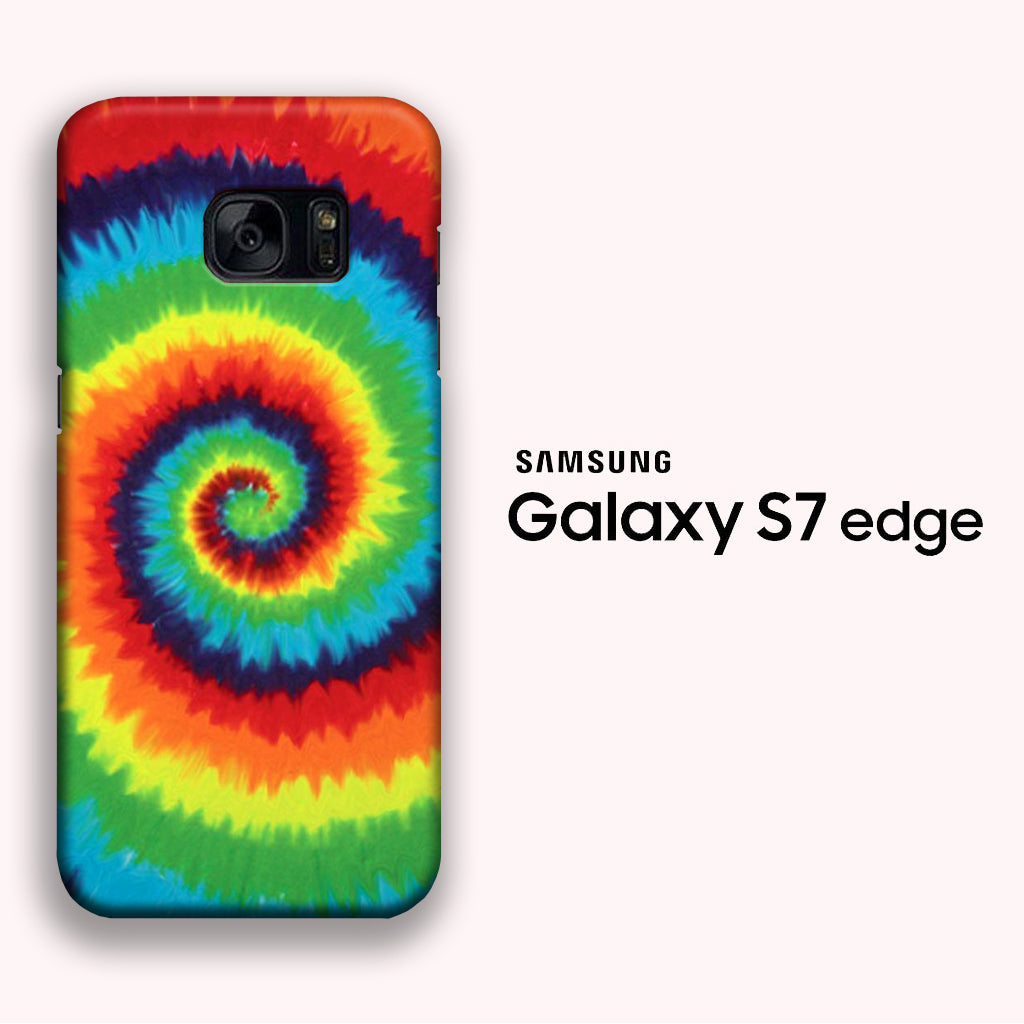 Colour Spiral Pathway Samsung Galaxy S7 Edge 3D Case