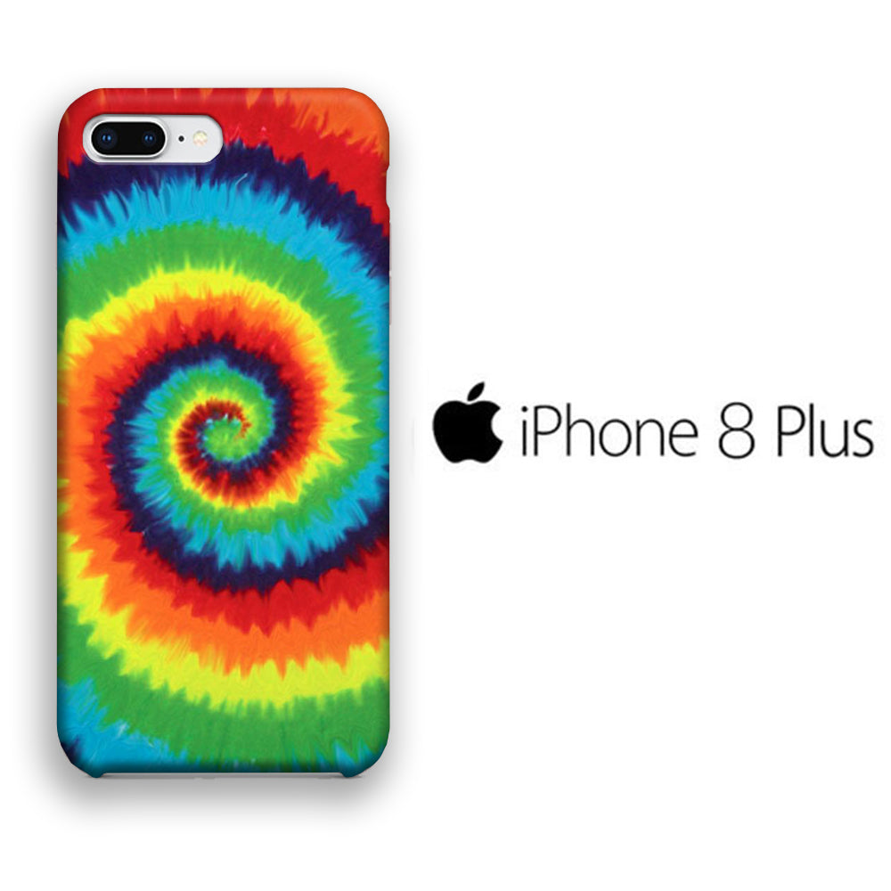Colour Spiral Pathway iPhone 8 Plus 3D Case