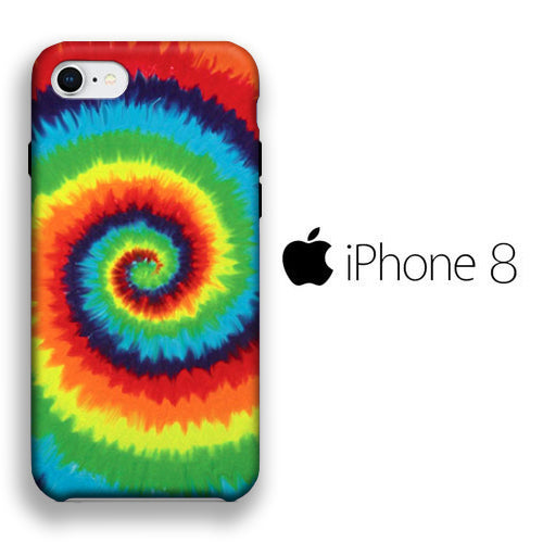 Colour Spiral Pathway iPhone 8 3D Case