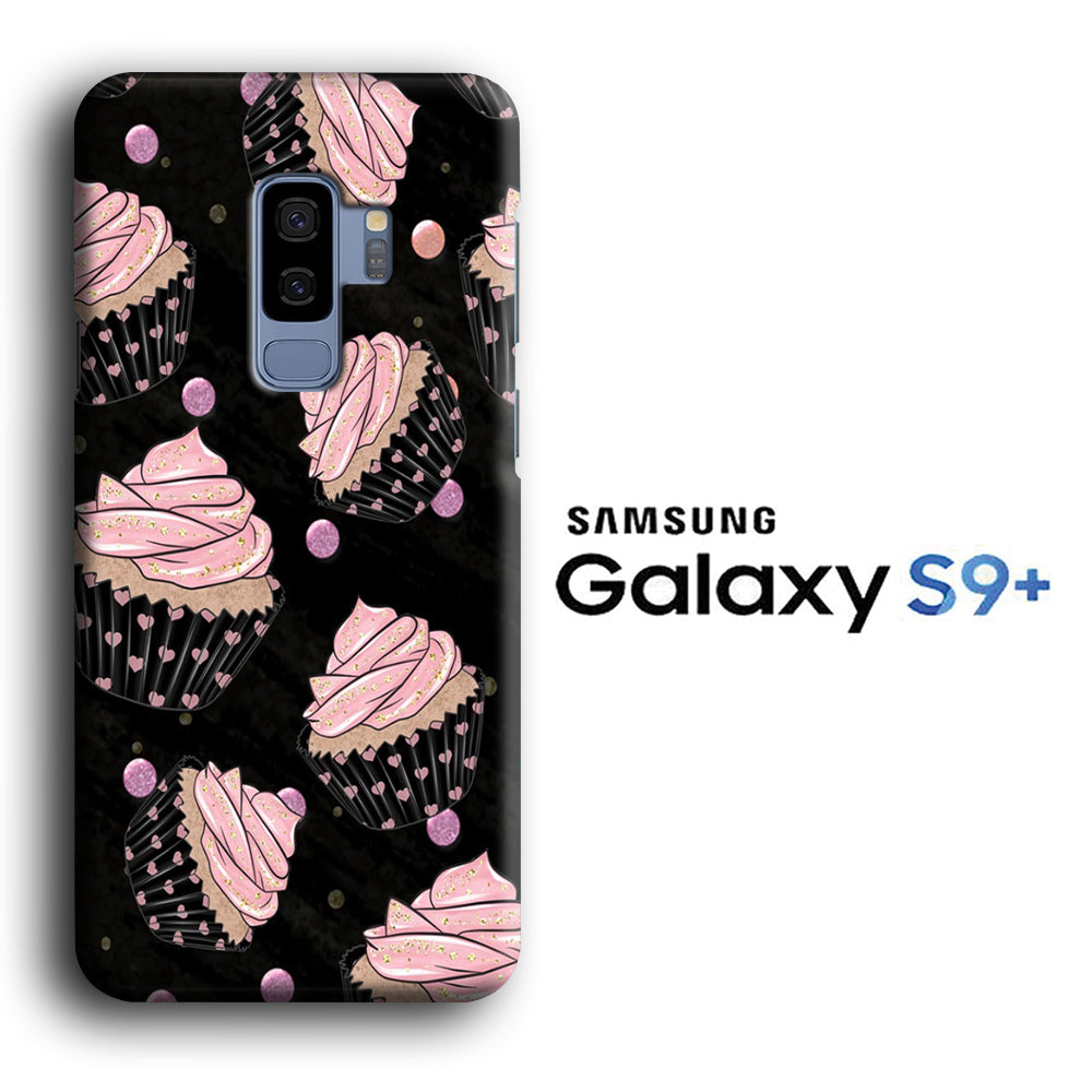 Cup Cake Pink Love Samsung Galaxy S9 Plus 3D Case