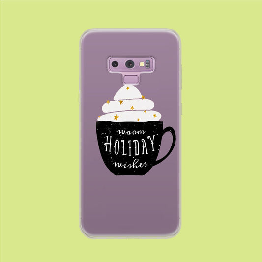 Cup of Warm Holiday Samsung Galaxy Note 9 Clear Case