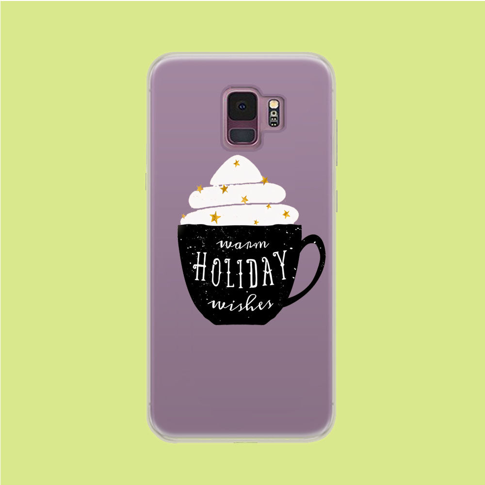 Cup of Warm Holiday Samsung Galaxy S9 Clear Case