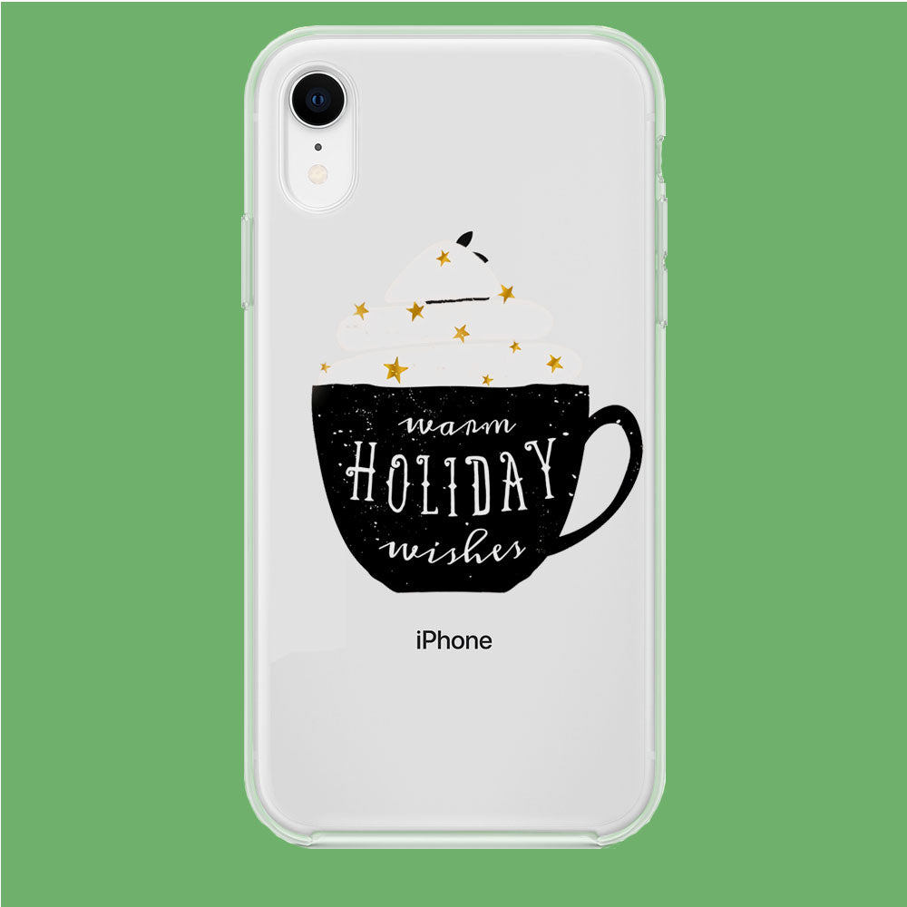 Cup of Warm Holiday iPhone XR Clear Case