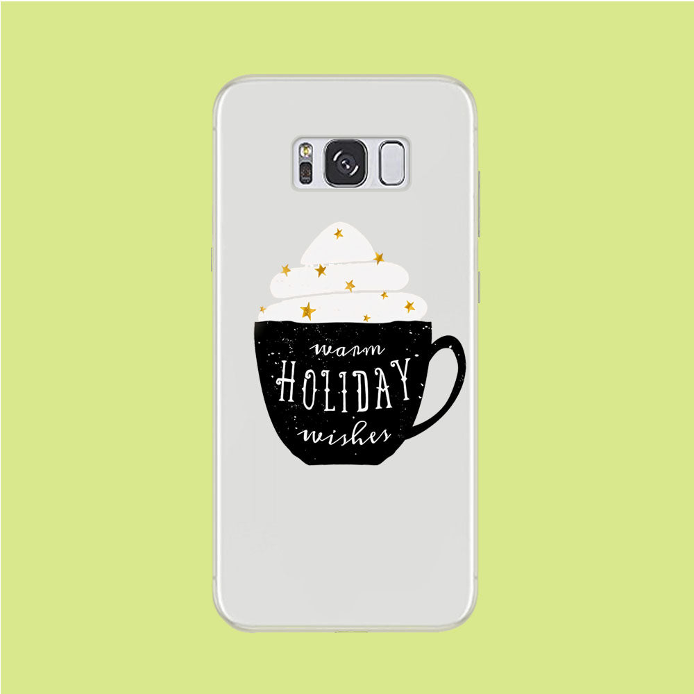 Cup of Warm Holiday Samsung Galaxy S8 Clear Case