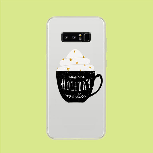 Cup of Warm Holiday Samsung Galaxy Note 8 Clear Case