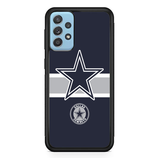 Dallas Cowboys Wide Star Samsung Galaxy A72 Case