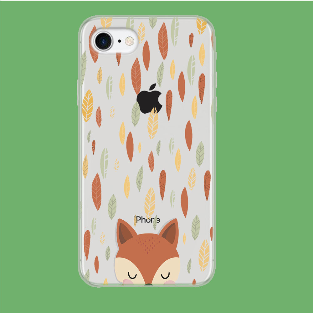 Deer and Autumn iPhone 7 Clear Case