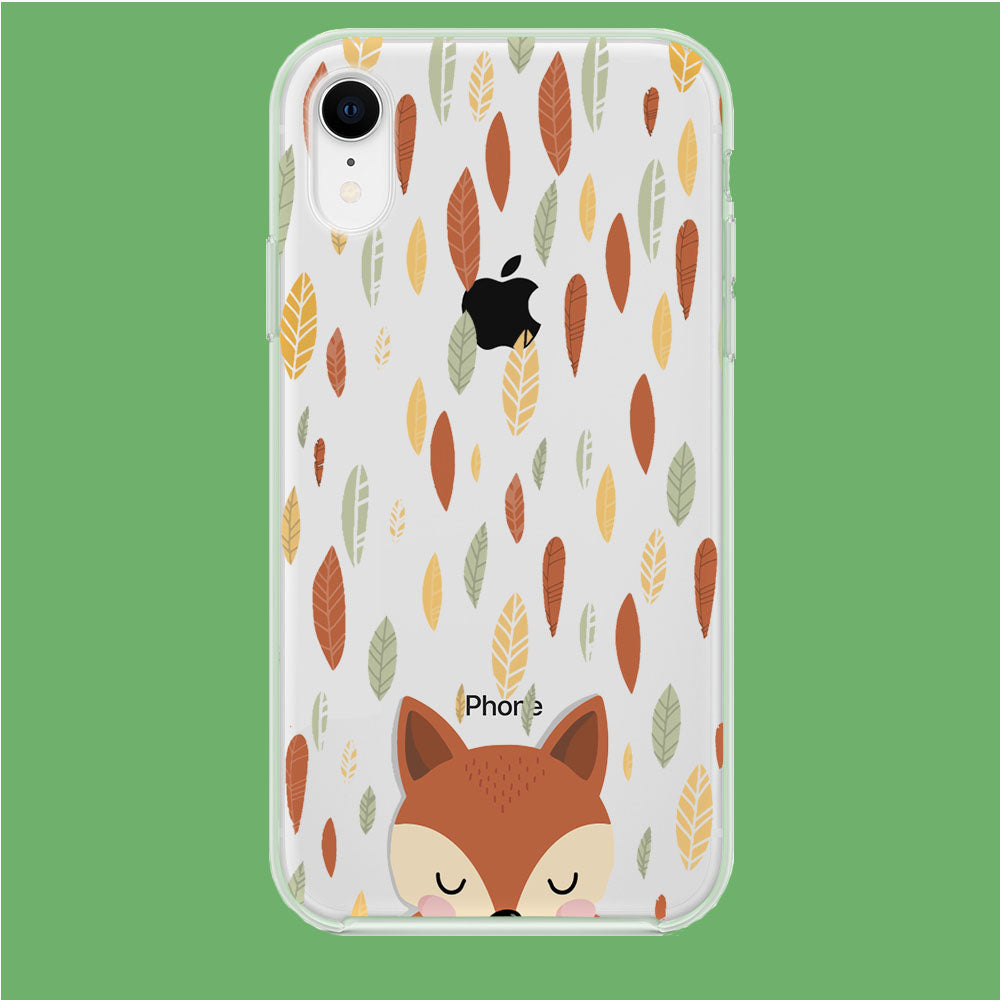 Deer and Autumn iPhone XR Clear Case