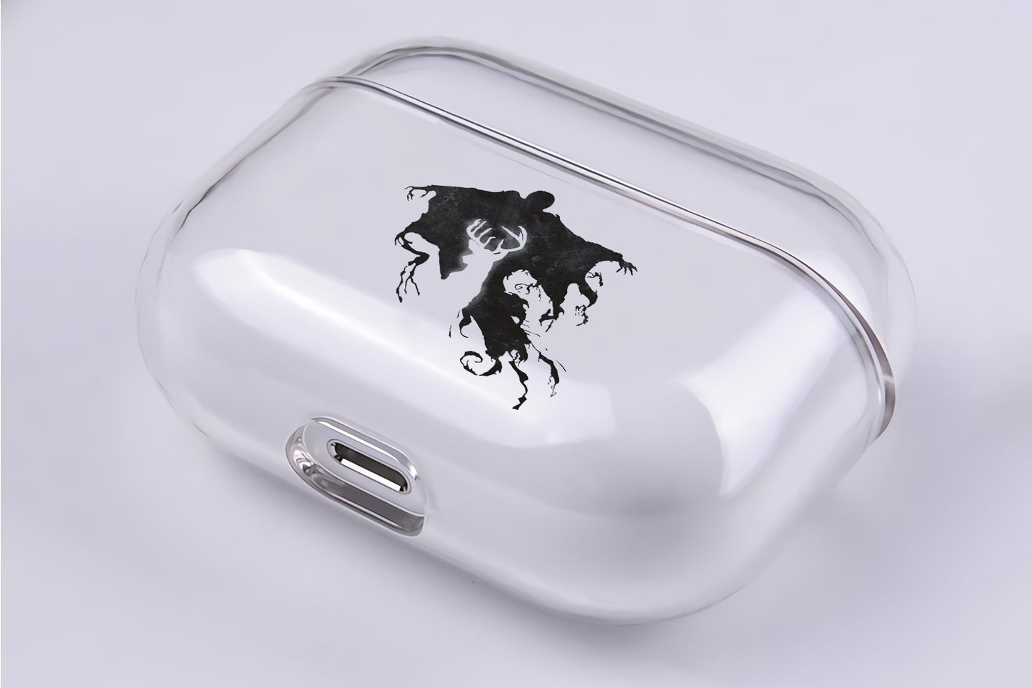 Dementor Illumination Protective Clear Case Cover For Apple Airpod Pro