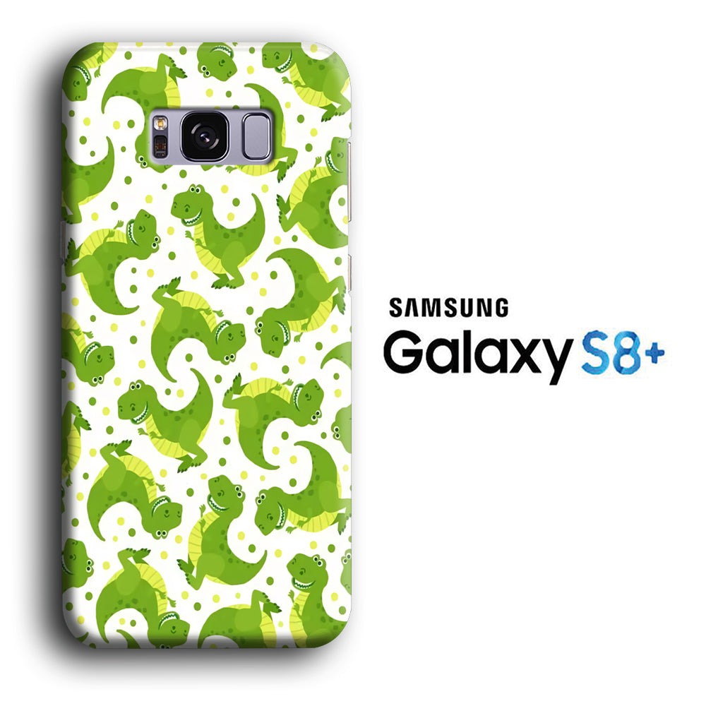 Dinosaur Pattern 003 Samsung Galaxy S8 Plus 3D Case