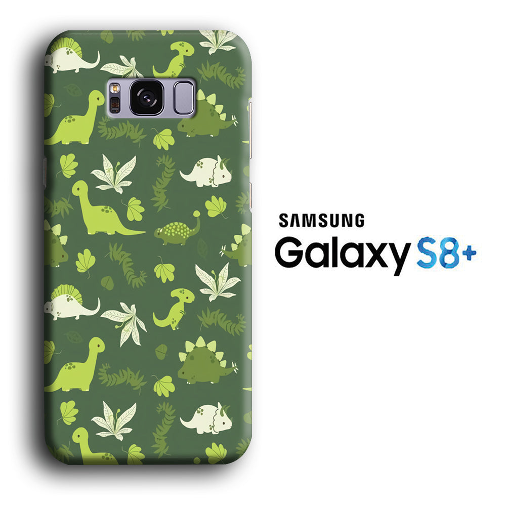 Dinosaur Pattern 005 Samsung Galaxy S8 Plus 3D Case