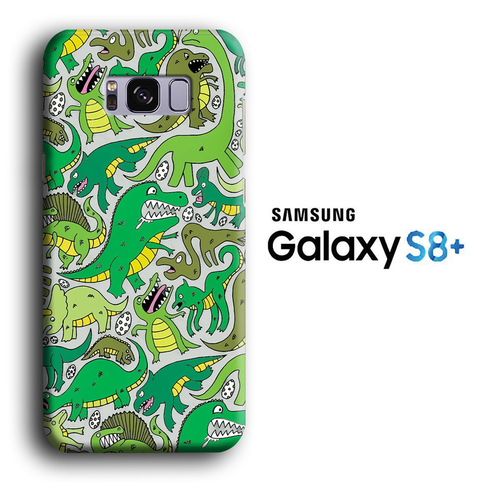 Dinosaur in Assembly Point Samsung Galaxy S8 Plus 3D Case
