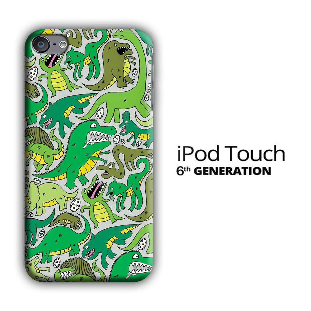 Dinosaur in Assembly Point iPod Touch 6 3D Case
