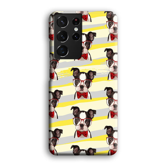 Dog French Bulldog Cute Samsung Galaxy S21 Ultra 3D Case