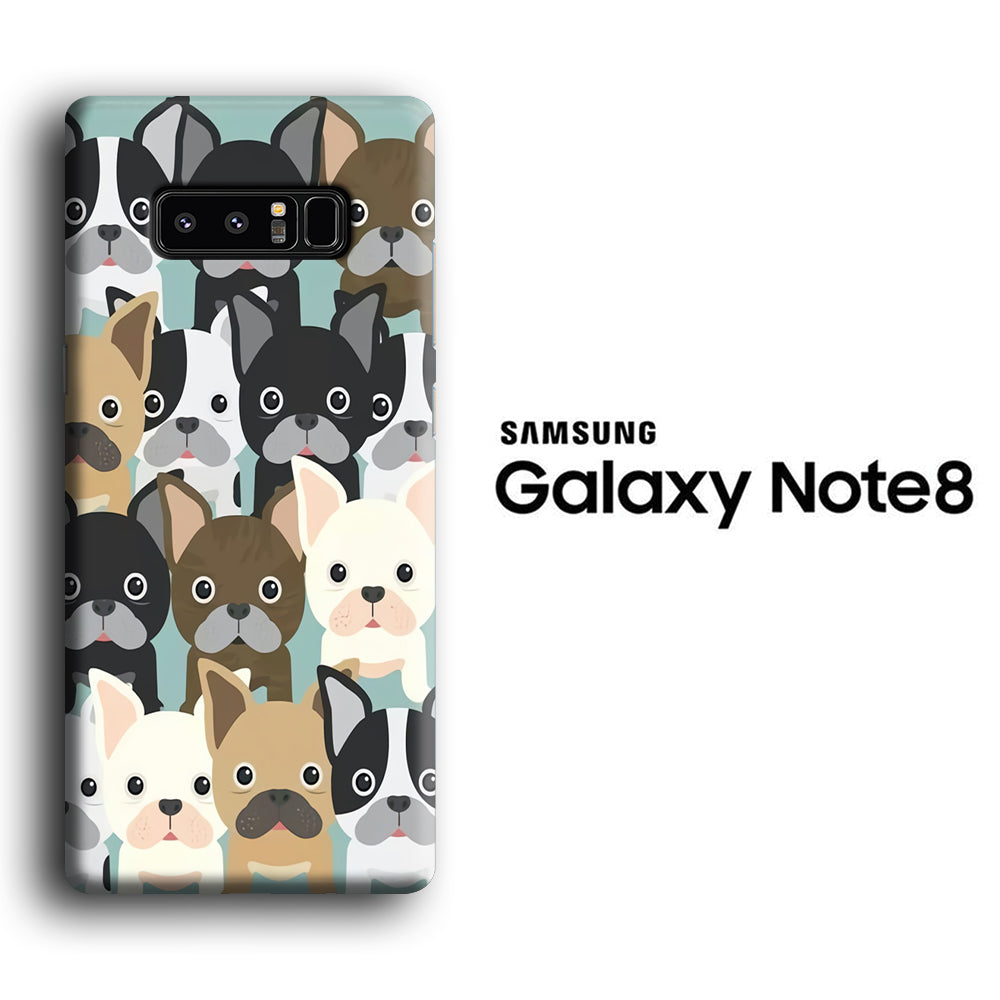Dog Brotherhood Samsung Galaxy Note 8 3D Case