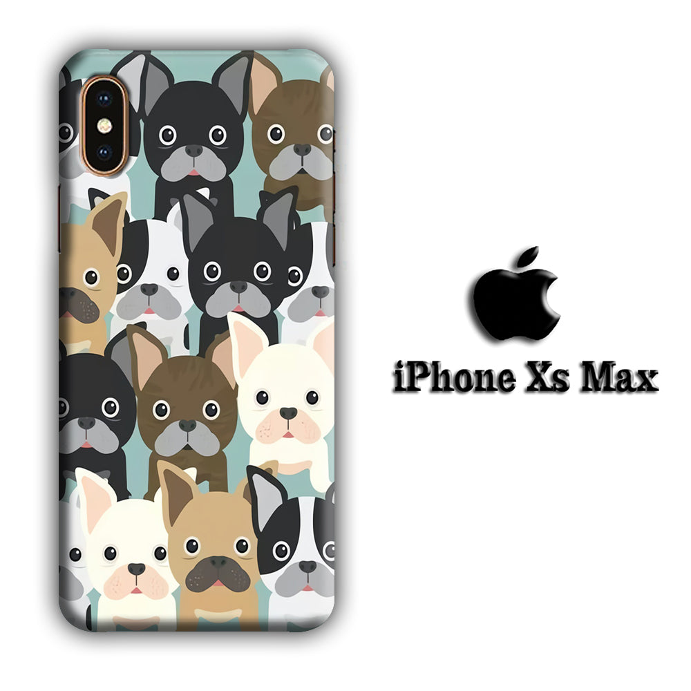 Dog Brotherhood iPhone Xs Max 3D Case
