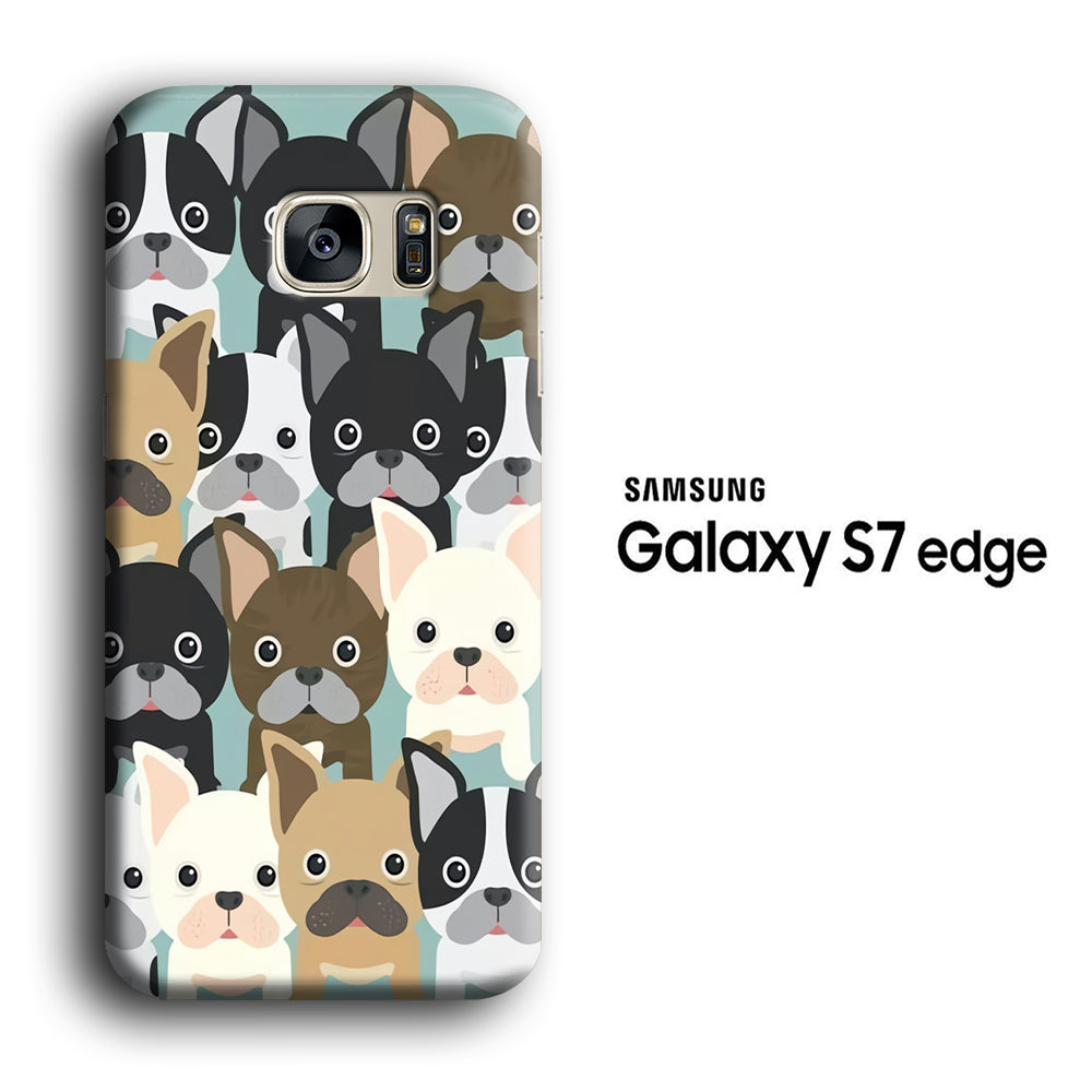 Dog Brotherhood Samsung Galaxy S7 Edge 3D Case