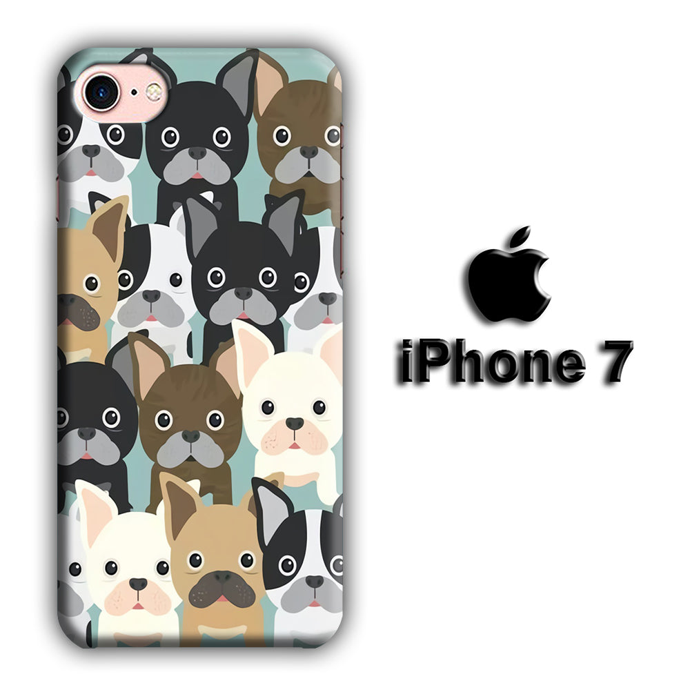 Dog Brotherhood iPhone 7 3D Case