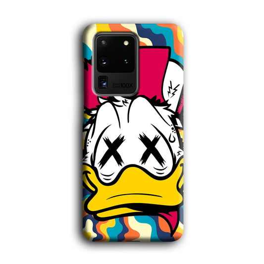 Donal Duck Limp Not Excited Samsung Galaxy S20 Ultra 3D Case