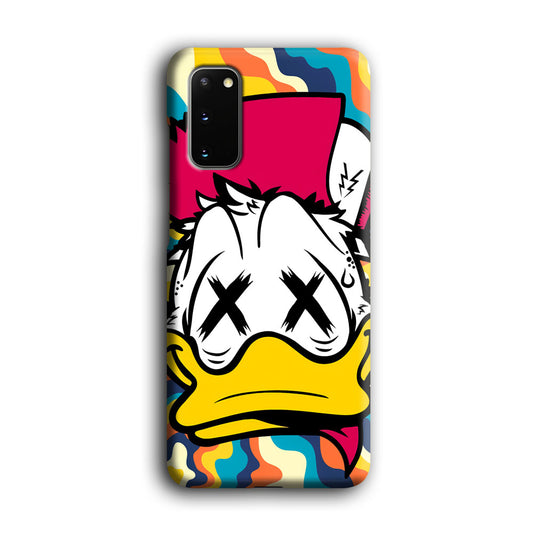 Donal Duck Limp Not Excited Samsung Galaxy S20 3D Case