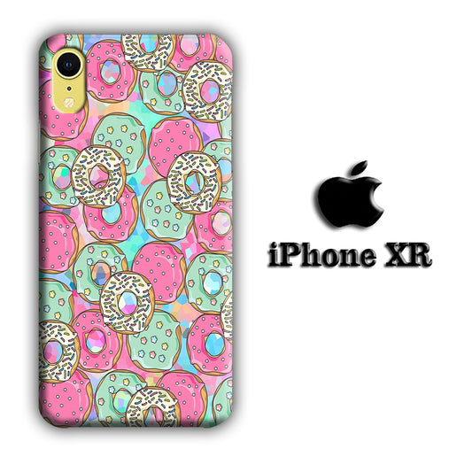 Donuts, Eat and Relax iPhone XR 3D Case