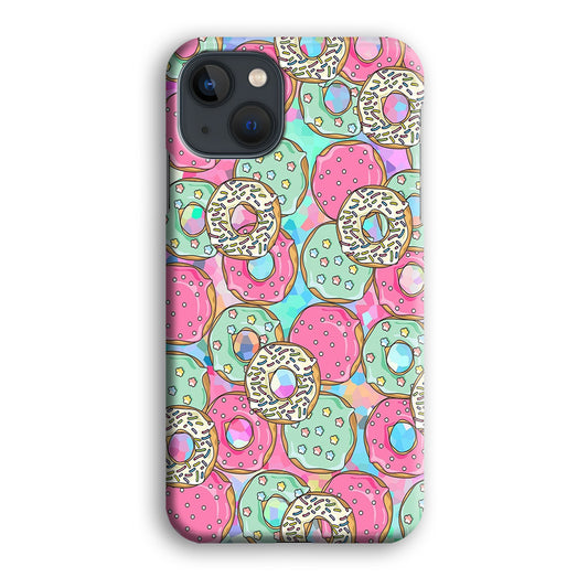 Donuts, Eat and Relax iPhone 13 3D Case