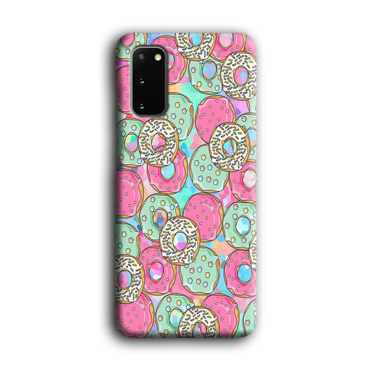 Donuts, Eat and Relax Samsung Galaxy S20 3D Case
