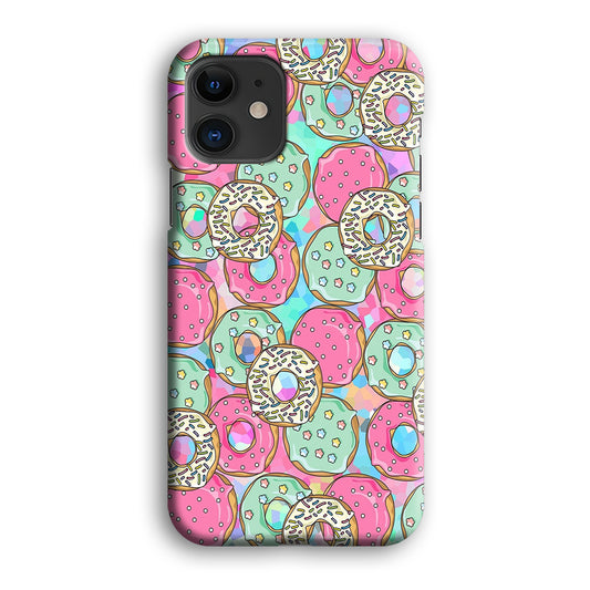 Donuts, Eat and Relax iPhone 12 3D Case