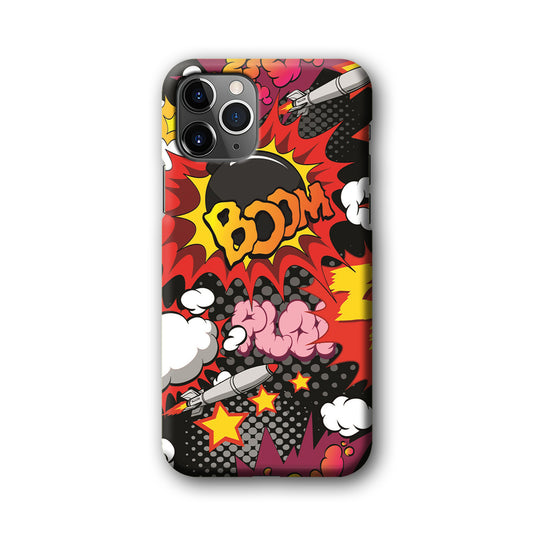 Doodle Boom and Blow Up iPhone 11 Pro Max 3D Case