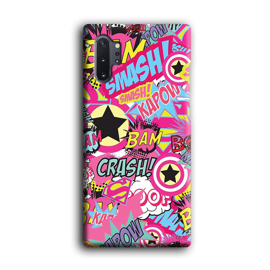 Doodle Smash and Crash Samsung Galaxy Note 10 Plus 3D Case