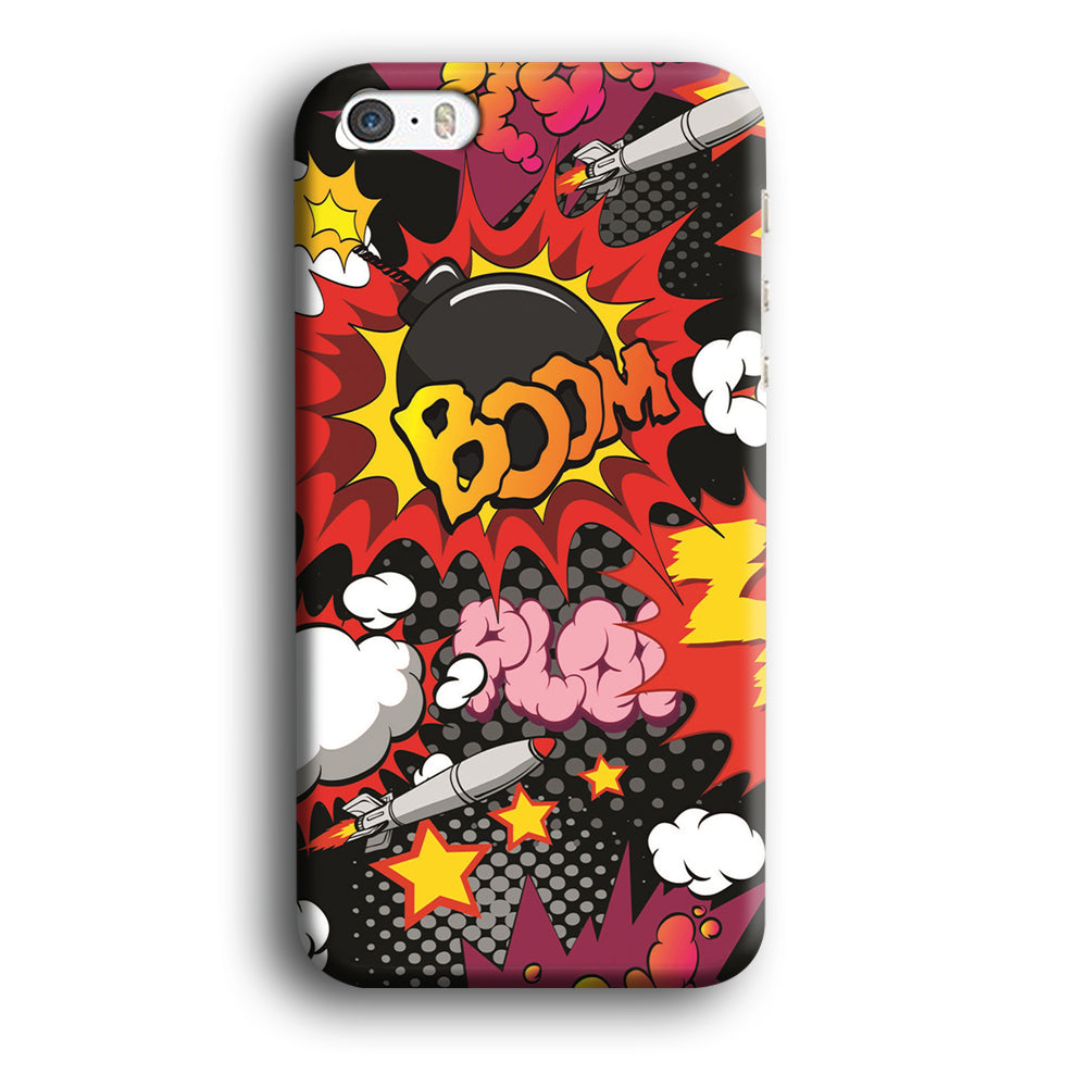 Doodle Boom and Blow Up iPhone 5 | 5s 3D Case