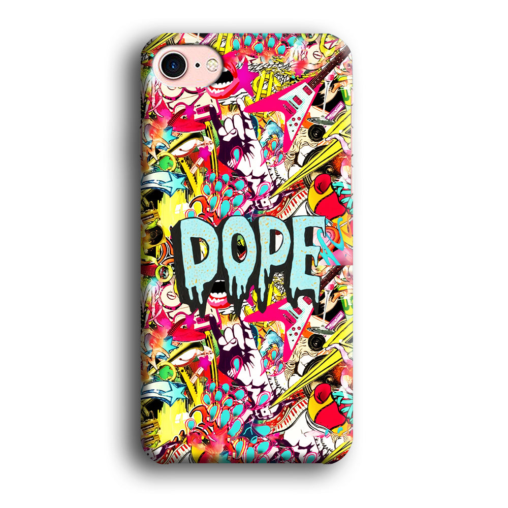 Doodle Plesure and Dope iPhone 7 3D Case