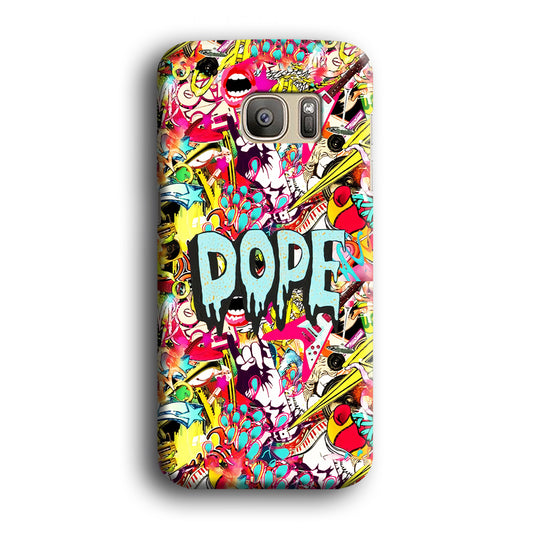 Doodle Plesure and Dope Samsung Galaxy S7 Edge 3D Case