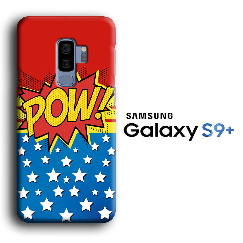 Doodle Pow Star Samsung Galaxy S9 Plus 3D Case