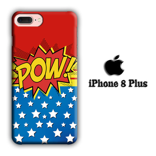Doodle Pow Star iPhone 8 Plus 3D Case