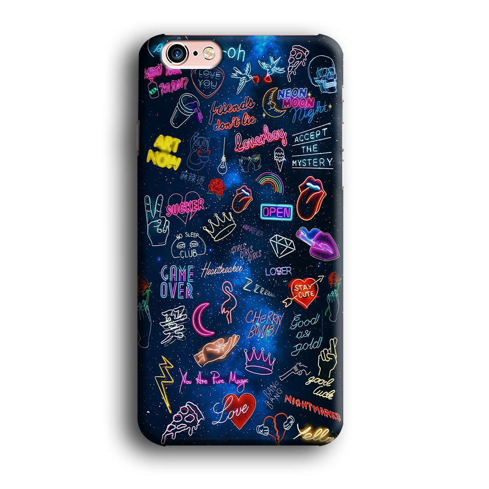 Doodle Space Every Where iPhone 6 | 6s 3D Case