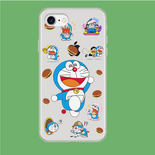 Doraemon Delight iPhone 7 Clear Case