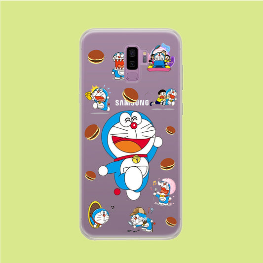 Doraemon Delight Samsung Galaxy S9 Plus Clear Case