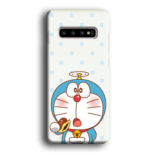 Doraemon Dorayaki Expert Samsung Galaxy S10 3D Case