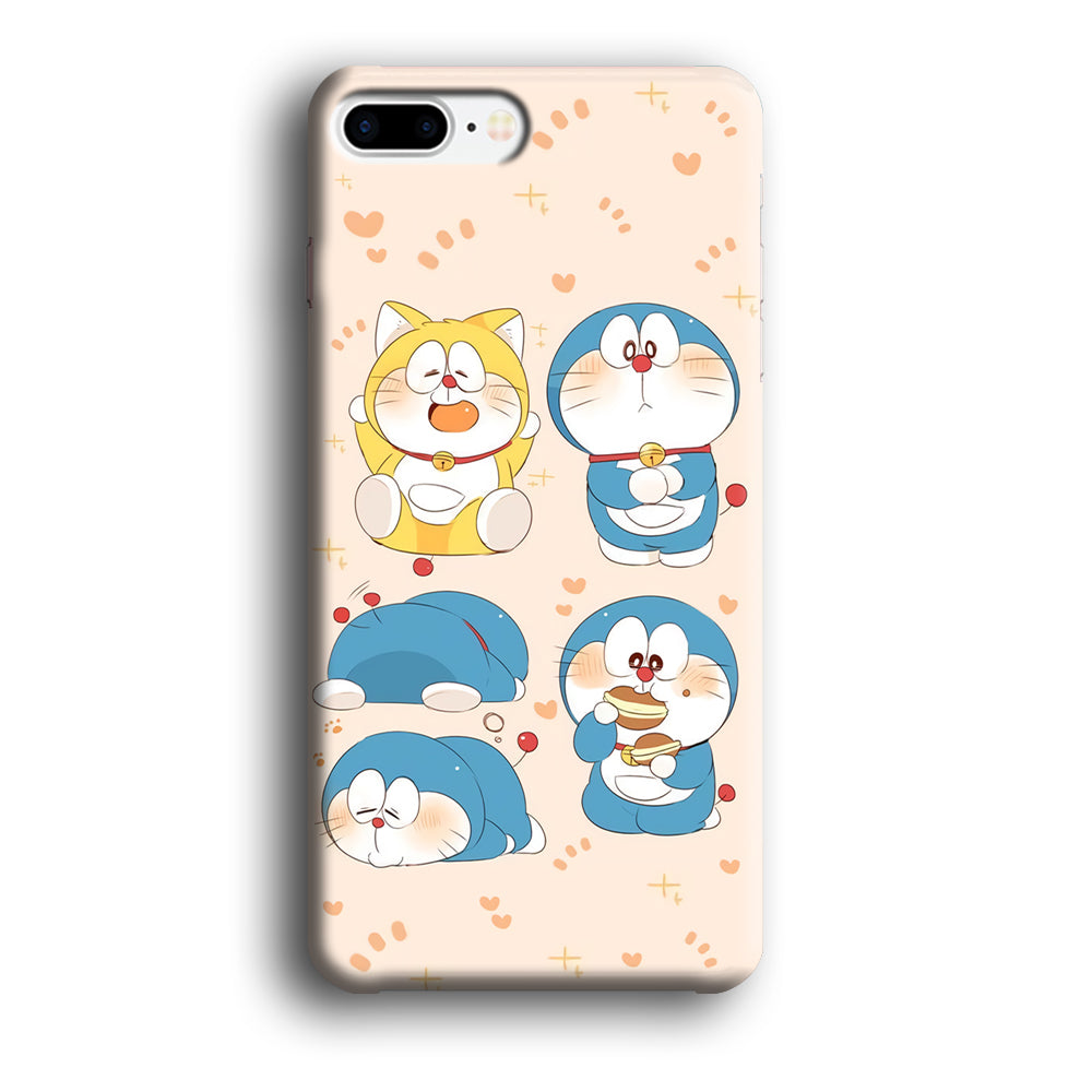 Doraemon Lazy Time iPhone 7 Plus 3D Case