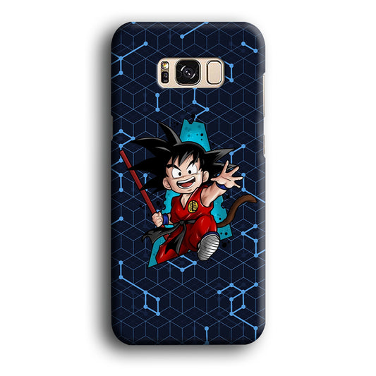 Dragon Ball Spirit of Young Goku Samsung Galaxy S8 3D Case