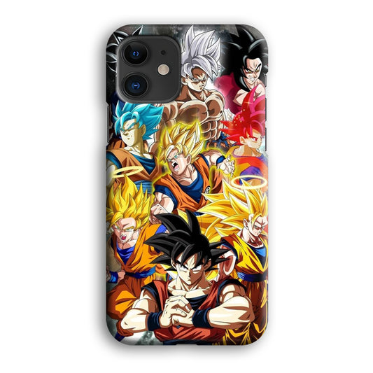 Dragon Ball Z Goku Phase iPhone 12 3D Case