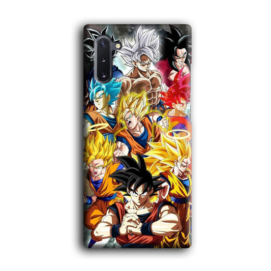 Dragon Ball Z Goku Phase Samsung Galaxy Note 10 3D Case