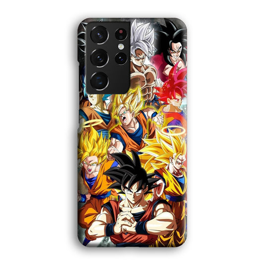 Dragon Ball Z Goku Phase Samsung Galaxy S21 Ultra 3D Case