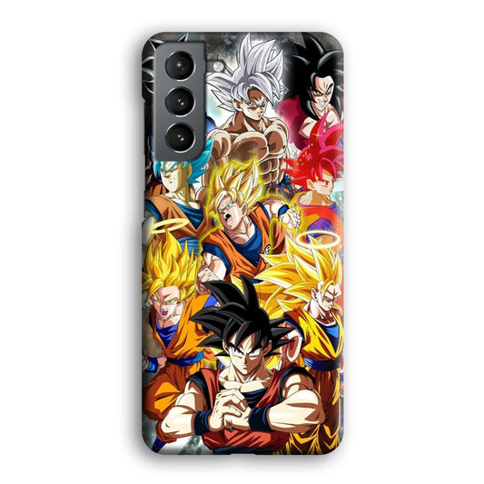 Dragon Ball Z Goku Phase Samsung Galaxy S21 3D Case