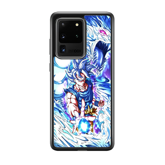 Dragon Ball Z Saiyan and Dragon Psyche Samsung Galaxy S20 Ultra Case