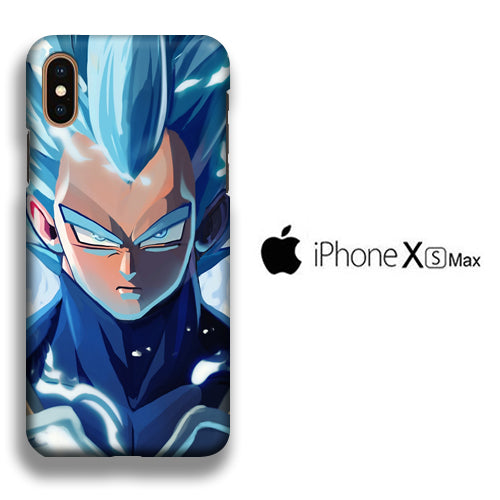 Dragon Ball Z Angry Vegeta iPhone Xs Max 3D Case